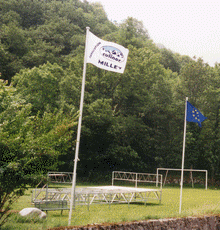 Mât acier galva&laqué Cuensa 1